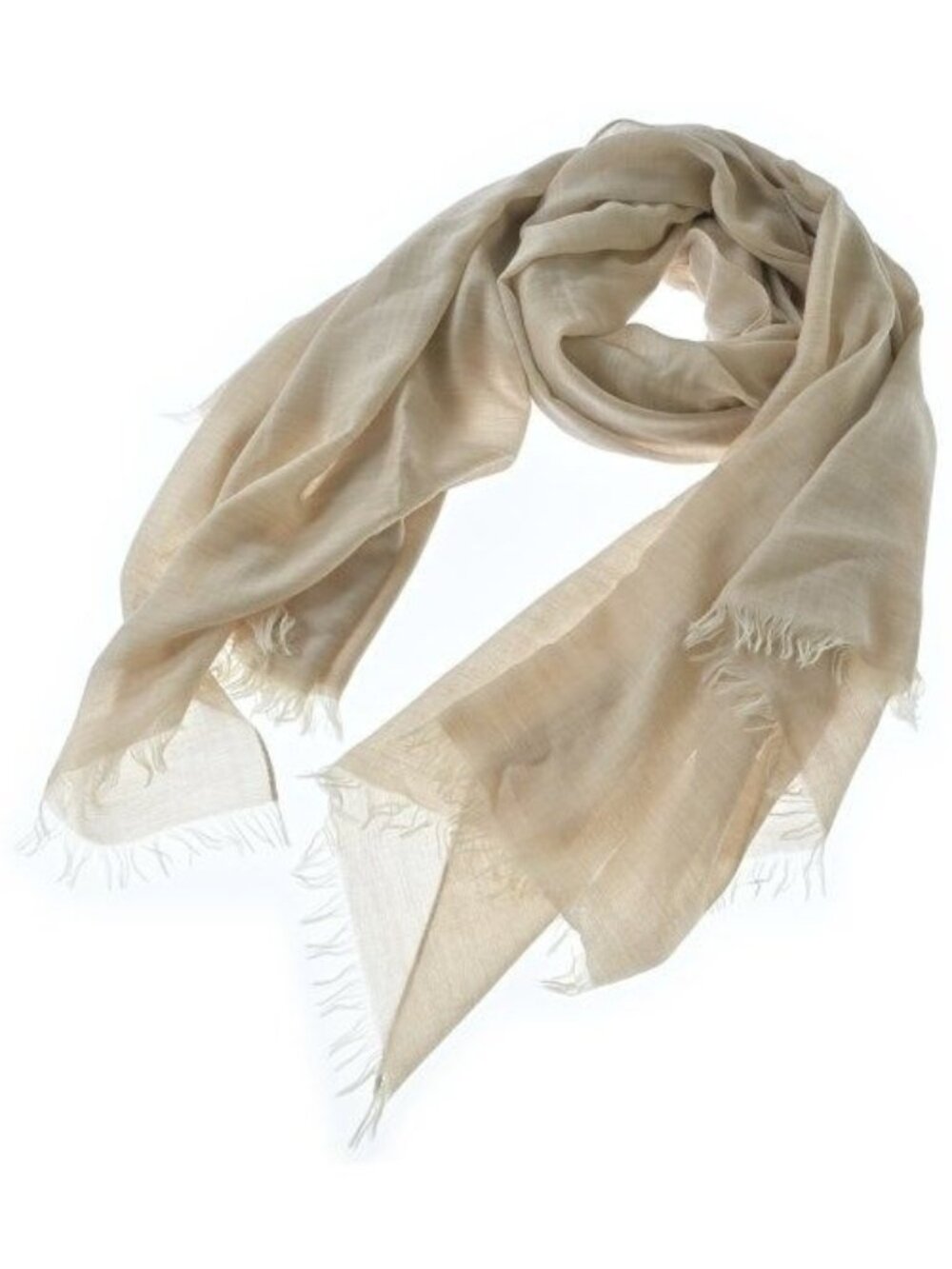 Hermes Shawl Scarf Beige
